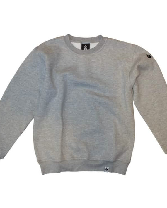 Burned Crewneck Grijs