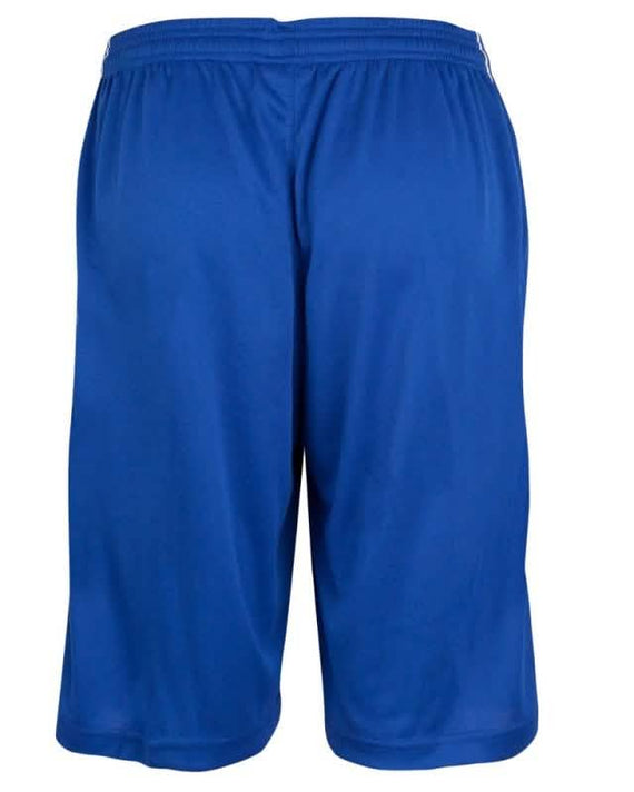 Burned Enkelzijdig Short Blauw