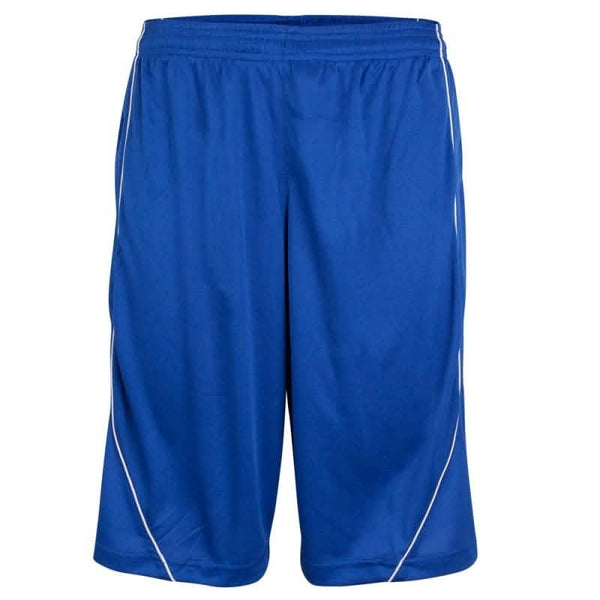 Burned Enkelzijdig Short Blauw