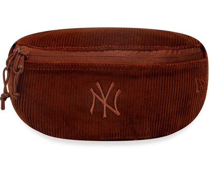 New York Yankees Corduroy Waistbag Brown