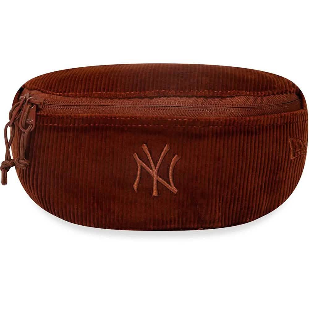 New York Yankees Corduroy Waistbag Brown