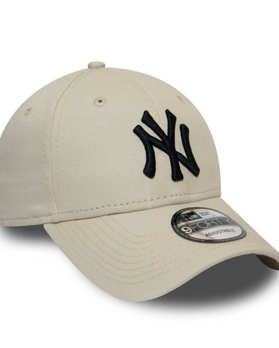 New York Yankees MLB 9Forty Cap Cremè Zwart