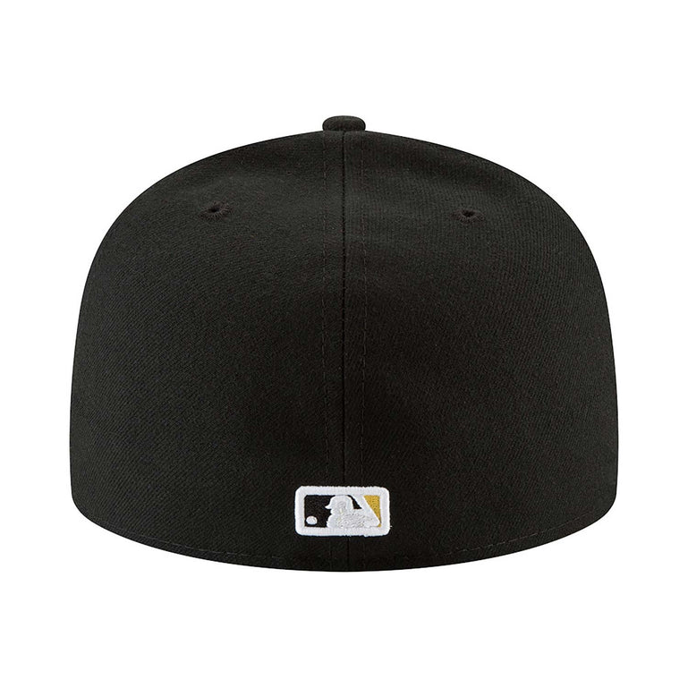 Pittsburgh Pirates Fitted Cap Black Yellow