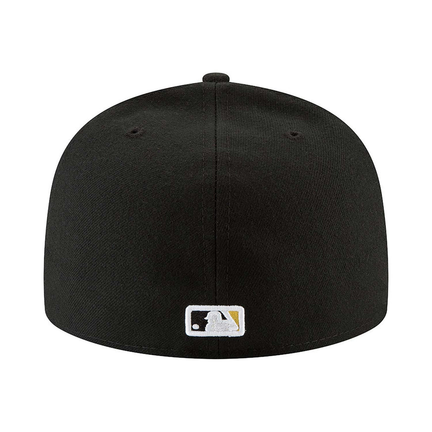 Pittsburgh Pirates Fitted Cap Black Yellow
