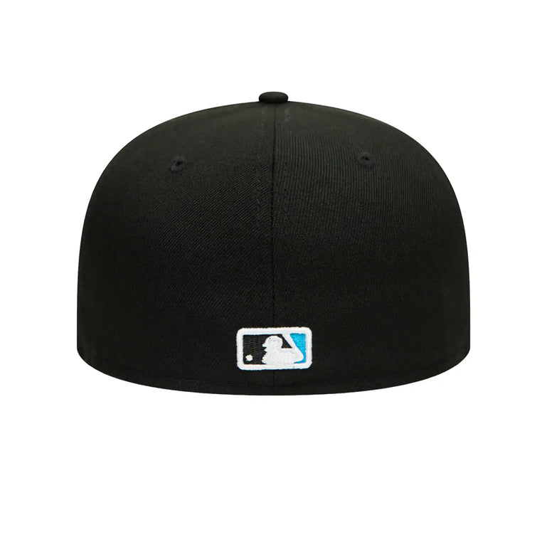 Miami Marlins Fitted Cap Black