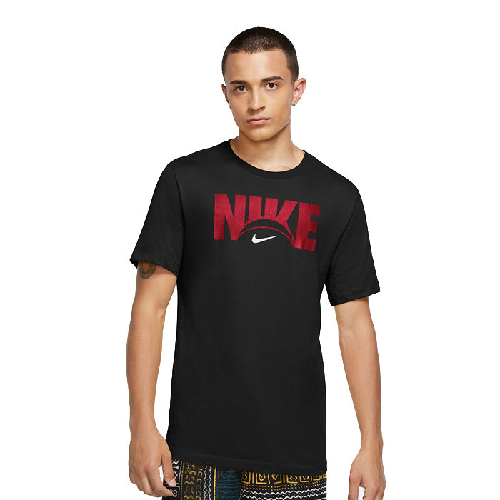 Nike Basketball Dri-Fit Logo T-shirt Noir Rouge