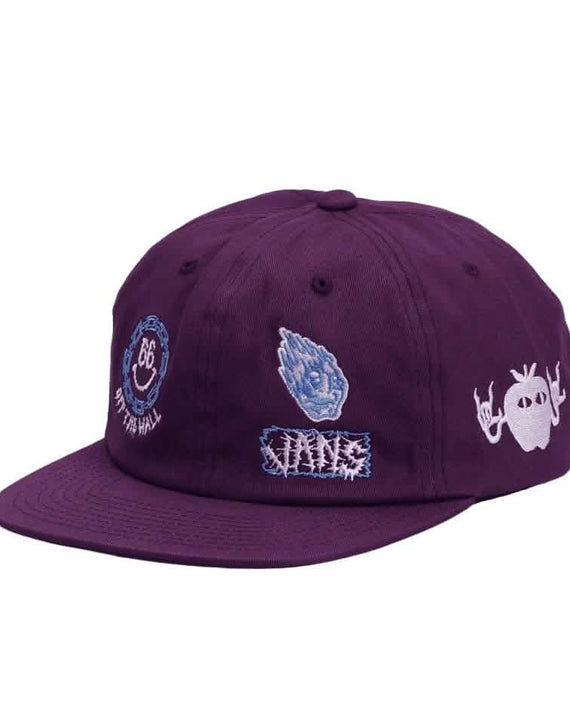 Whammy 6-Panel Low Unstructured Blackberry Wine