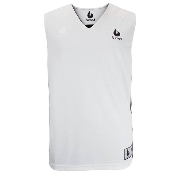 Burned Beidseitig Jersey Schwarz Weiß