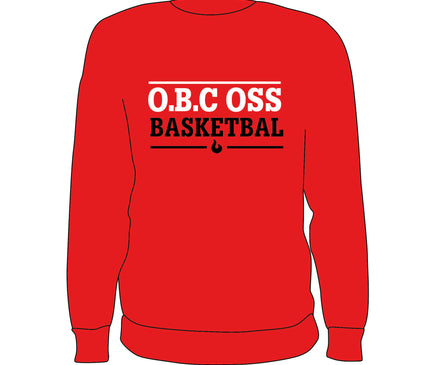 OBC Oss Crewneck Texte Rouge