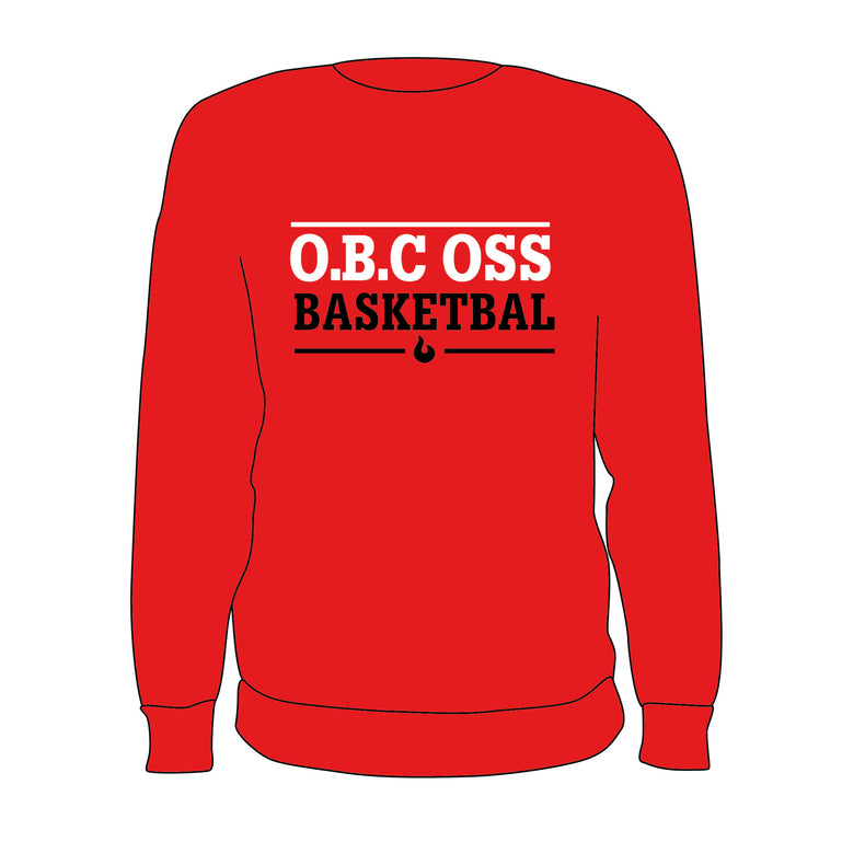 OBC Oss Crewneck Texte Rouge