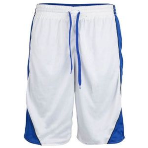 Burned Dubbelzijdig Short Blauw Wit