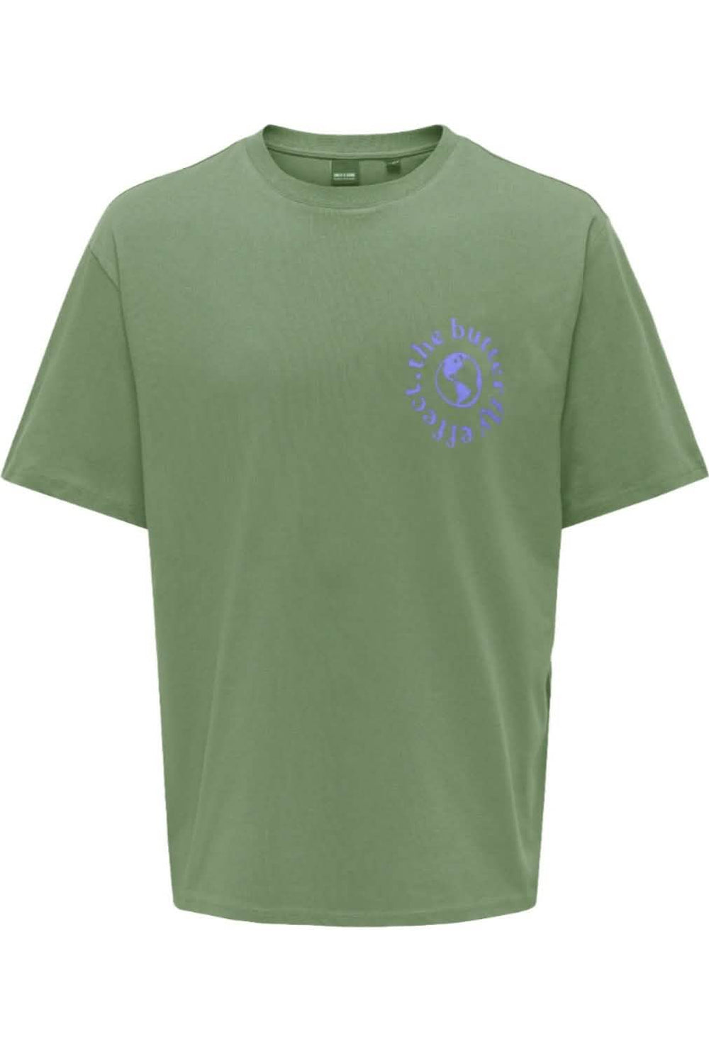 Only&Sons-Keane-Relaxed-t-Shirt-Castor Grey-Voorkant