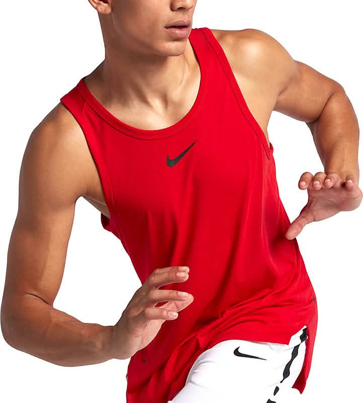 Elite Breathe Basketball Jersey Rood