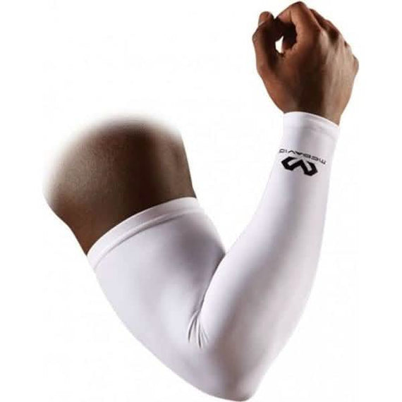 McDavid 6566 Compressie Arm Sleeve 2 Pack Weiß