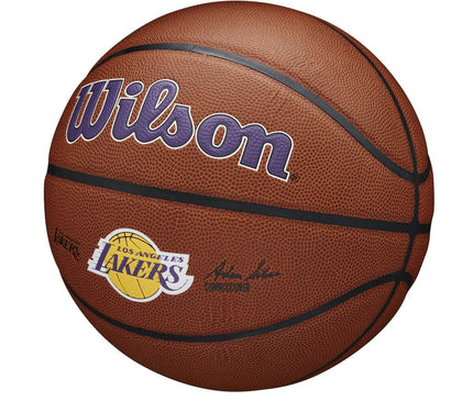 Wilson NBA LA LAKERS Composite Indoor / Outdoor Basketbal (7)