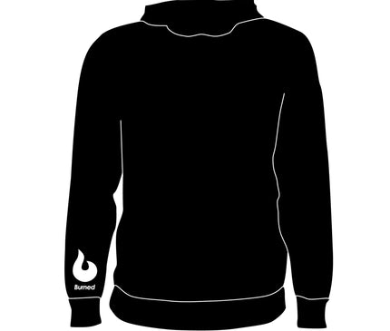 TSBV Pendragon Sweat à capuche avec logo Grand Noir