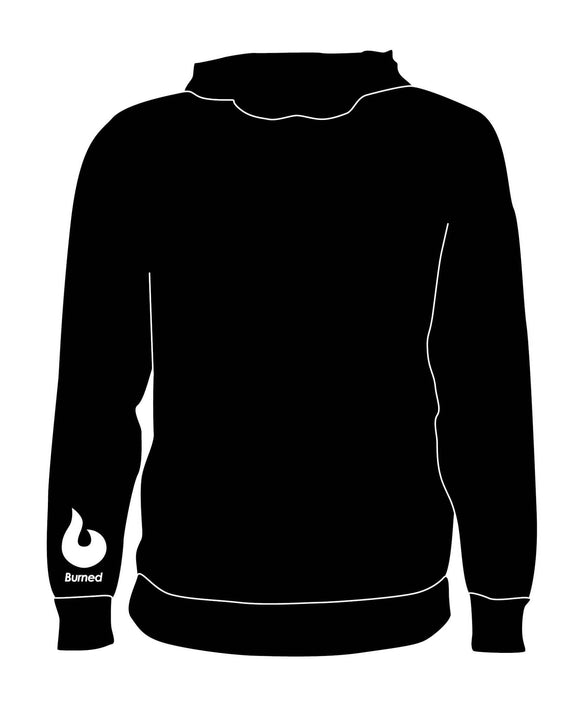 T.S.B.V. Pendragon Hoodie Logo Groot Zwart