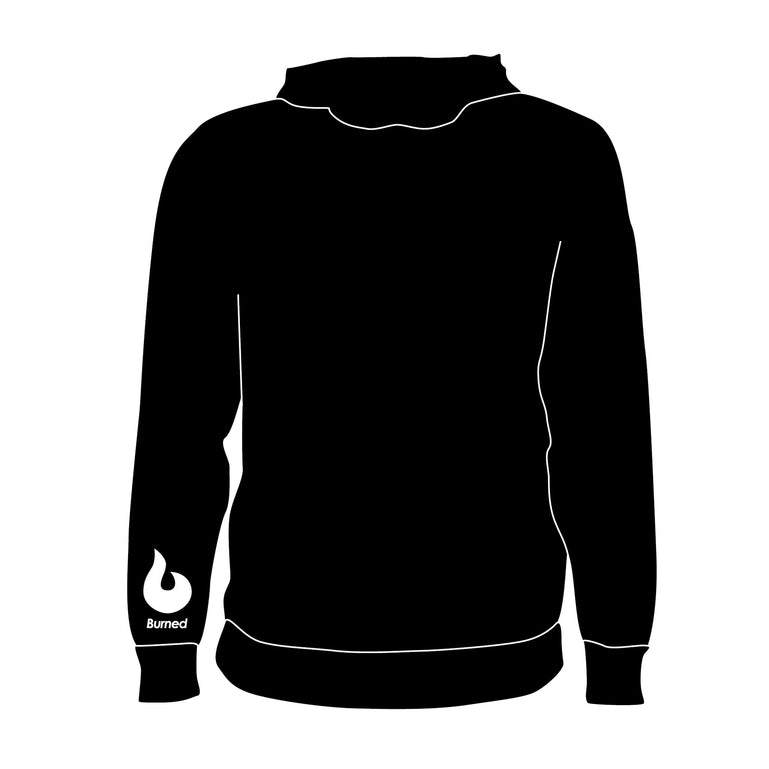 T.S.B.V. Pendragon Hoodie Logo Groot Zwart