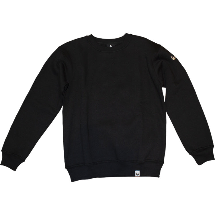 Burned Crewneck Black