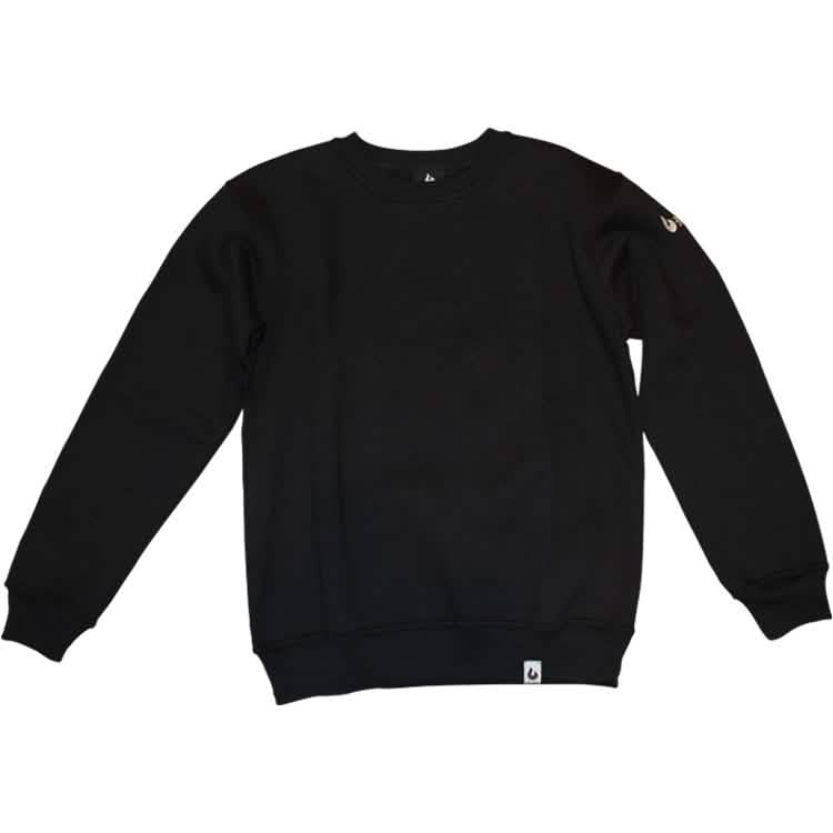 Burned Crewneck Zwart