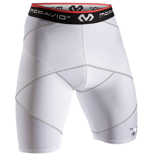 McDavid 8200 Cross Compressie Short Wit