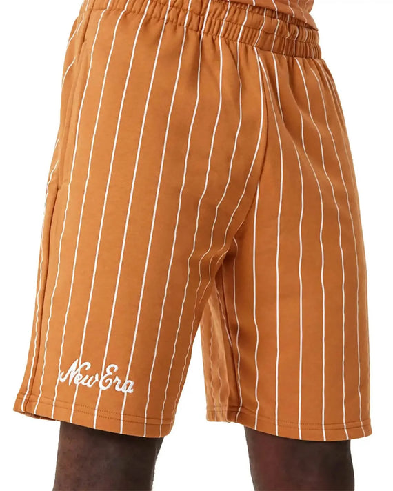 Pinstripe Shorts Orange