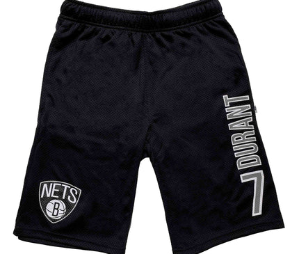 NBA Brooklyn Nets Kevin Durant Short Zwart