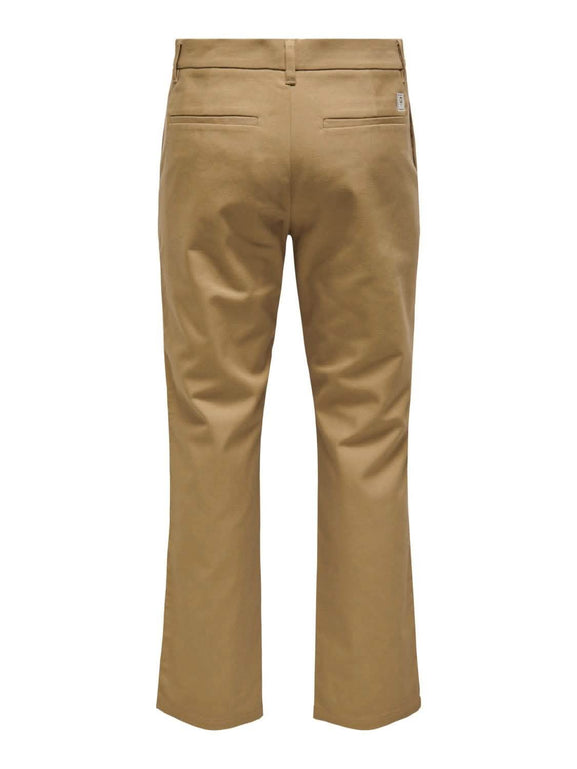 Edge ED Loose Pant Tobacco Brown
