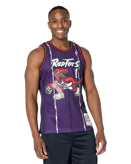 NBA Swingman Toronto Raptors Tracy McGrady 1998-99 Jersey Paars