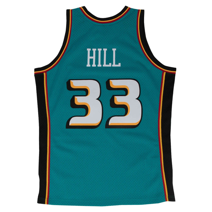 NBA Swingman Detroit Pistons Grant Hill Jersey Teal