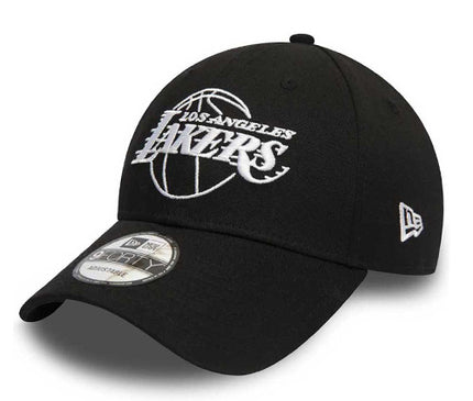 New Era Los Angeles Lakers 9forty Cap Black White 