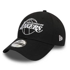 New Era Los Angeles Lakers 9forty Cap Schwarz Weiß