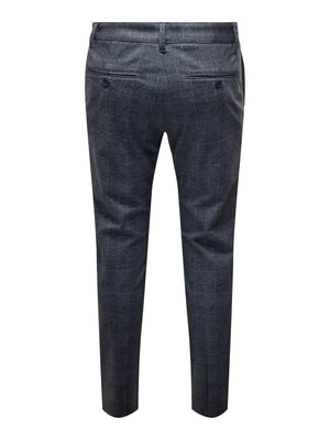 Mark Check Pantalon Hy Dress Blues