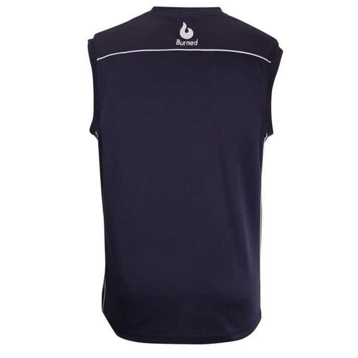 Burned Einseitig Jersey Dunkelblau