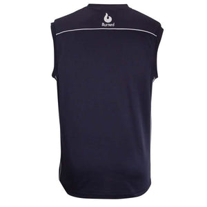 Burned Einseitig Jersey Dunkelblau