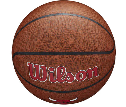Wilson NBA CHICAGO BULLS Composite Indoor / Outdoor Basketbal (7)