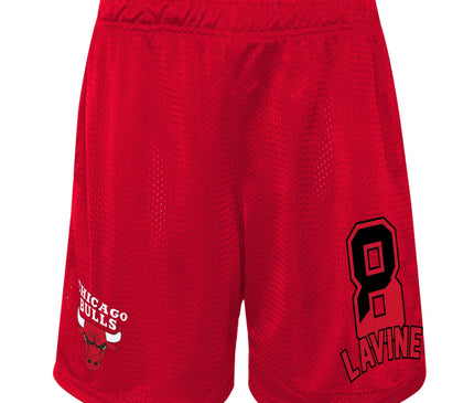 NBA Zach Lavine Shorts Rot 2.0