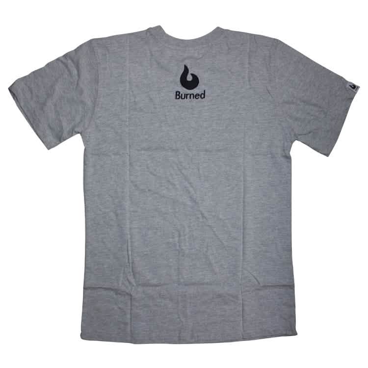 Burned T-shirt Gris