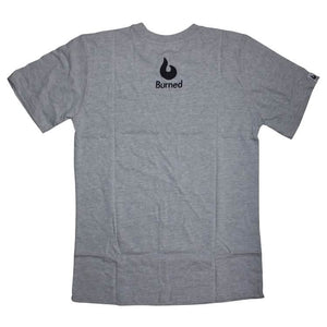 Burned T-shirt Gray