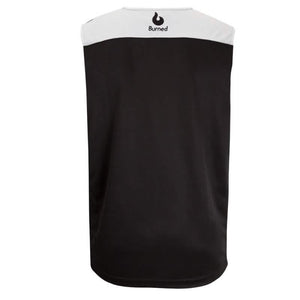 Burned Dubbelzijdig Jersey Zwart Wit