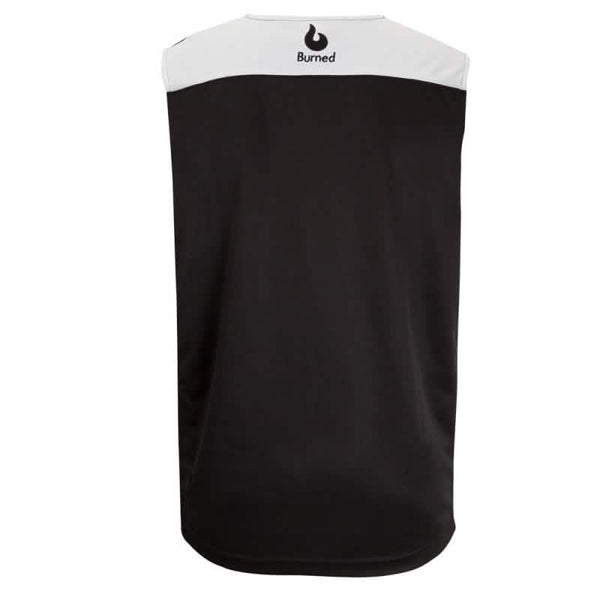 Burned Dubbelzijdig Jersey Zwart Wit