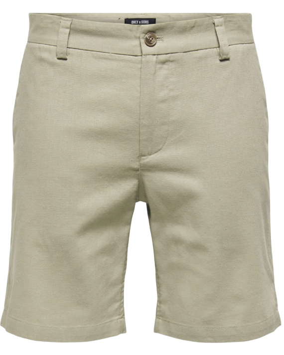 Eli Linen Mix Short Beige