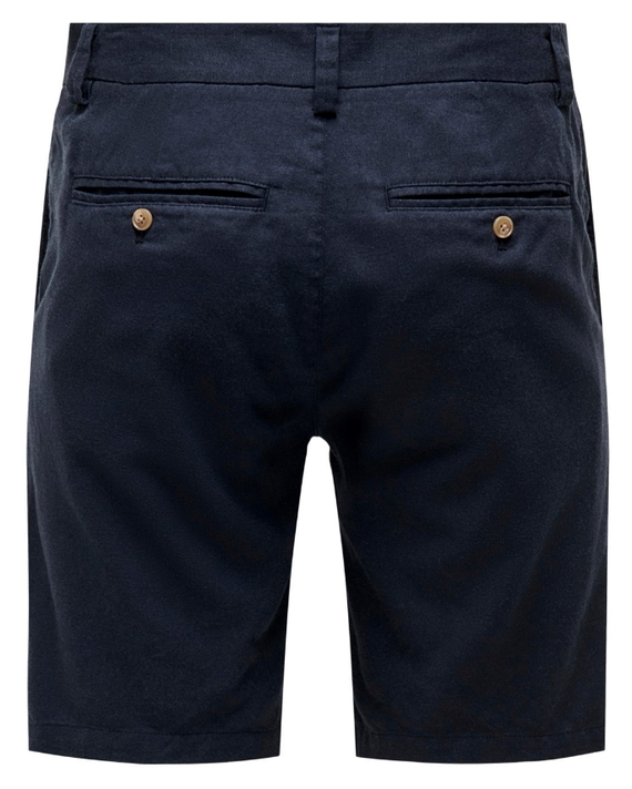 Eli Linen Mix Short Navy