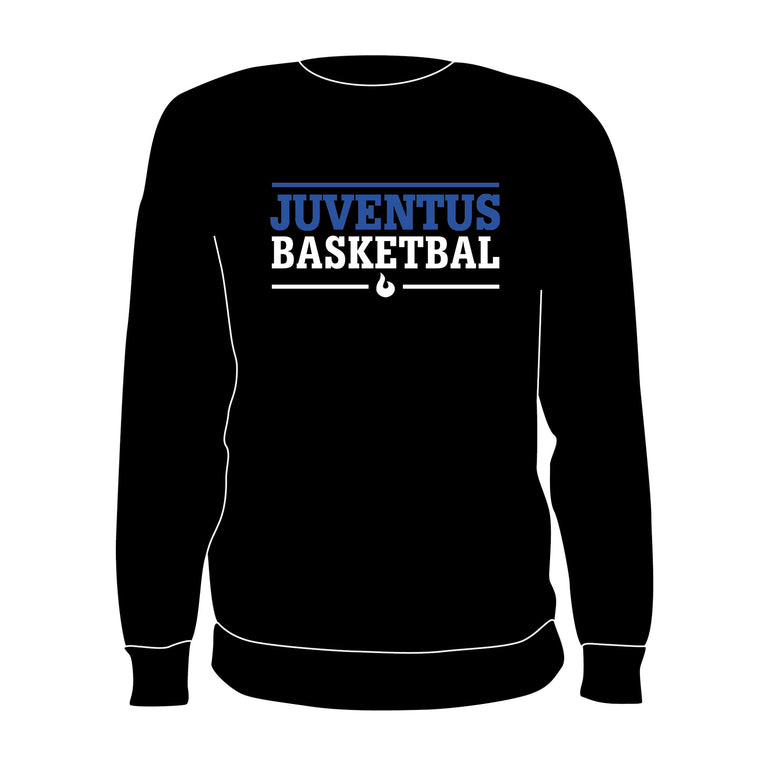 S.B.V. Juventus Crewneck Tekst Zwart