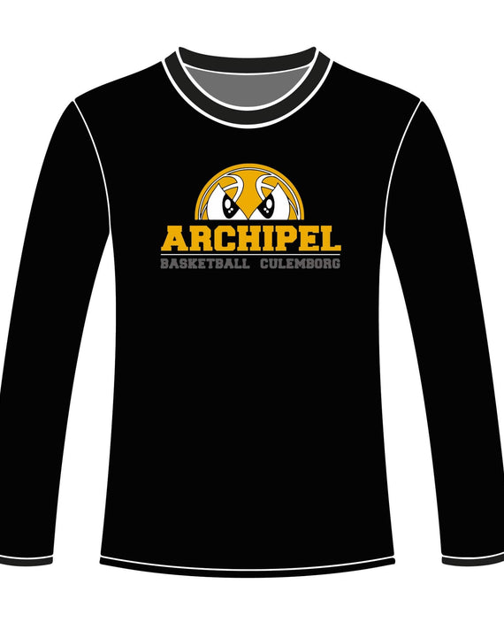 Archipel Culemborg Longsleeve Logo Zwart