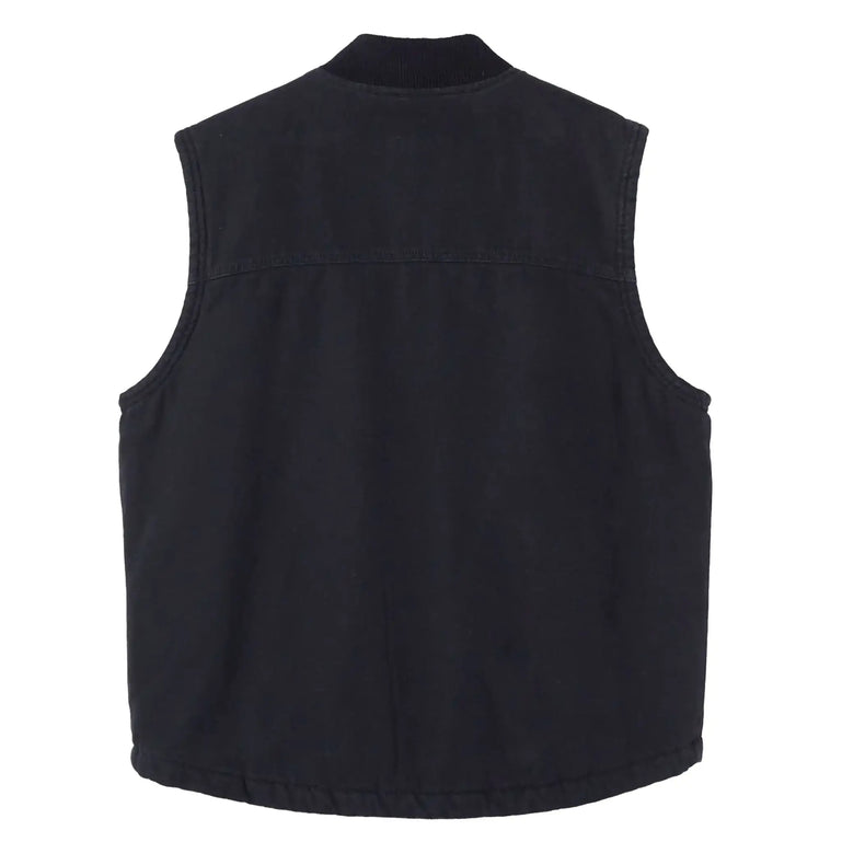 Duck Canvas Vest Black