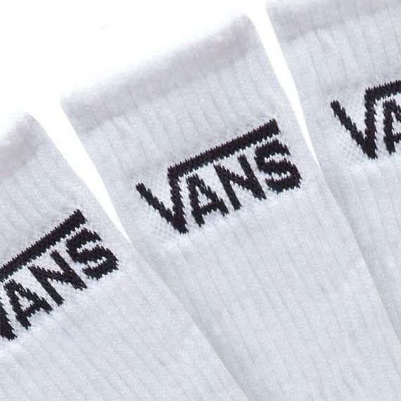 Classic Crew Socks Blanc