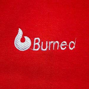 Burned Crewneck Rood
