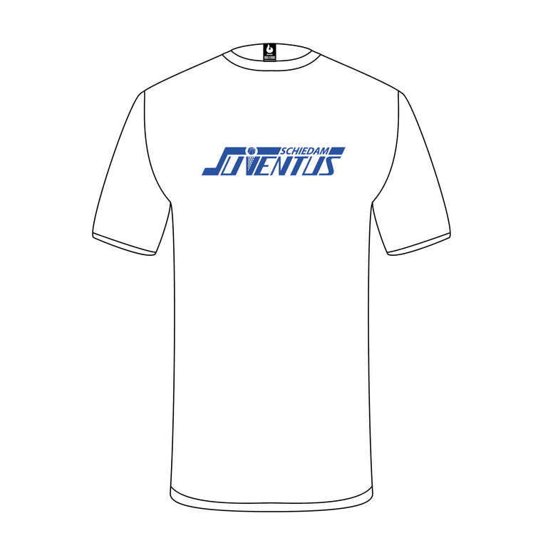 S.B.V. Juventus t-Shirt Logo Wit