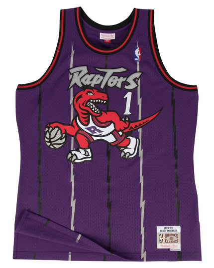 NBA Swingman Toronto Raptors Tracy McGrady 1998-99 Jersey Paars